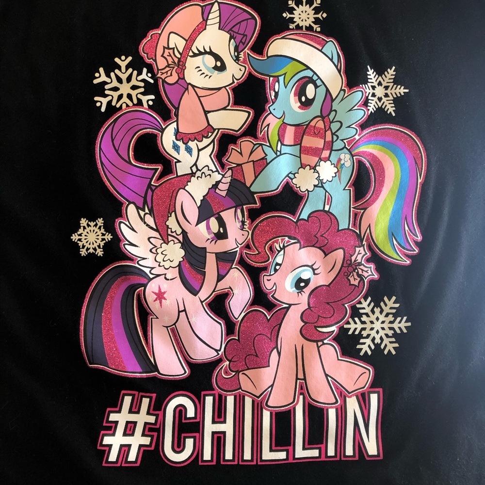 My Little Pony Kids Size 14/16 Long Lace Sleeve